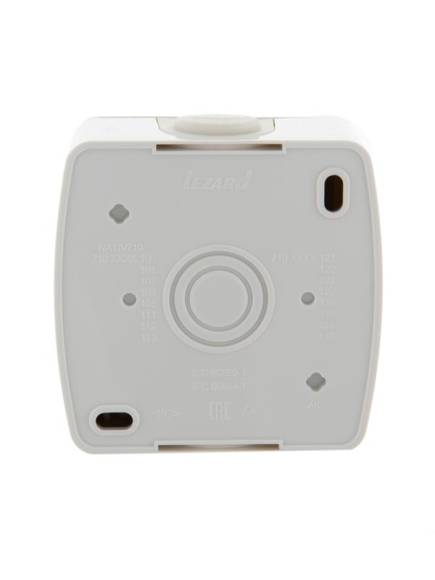Выключатель 2-кл. ОП Nata 10А IP20 бел. LEZARD 710-0200-101 Выключатель 2-кл. ОП Nata 10А IP20 бел. LEZARD 710-0200-101