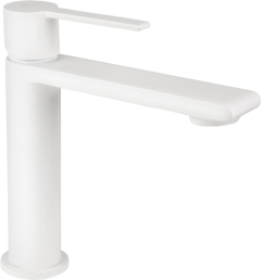 Смеситель для раковины Kaiser Serio 05311-4 матовый белый Смеситель для раковины Kaiser Serio 05311-4 матовый белый