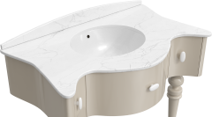 Мебельная раковина VOQ Charlotte 95, white