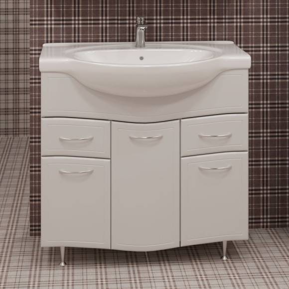 Тумба с раковиной Stella Polar Концепт 90