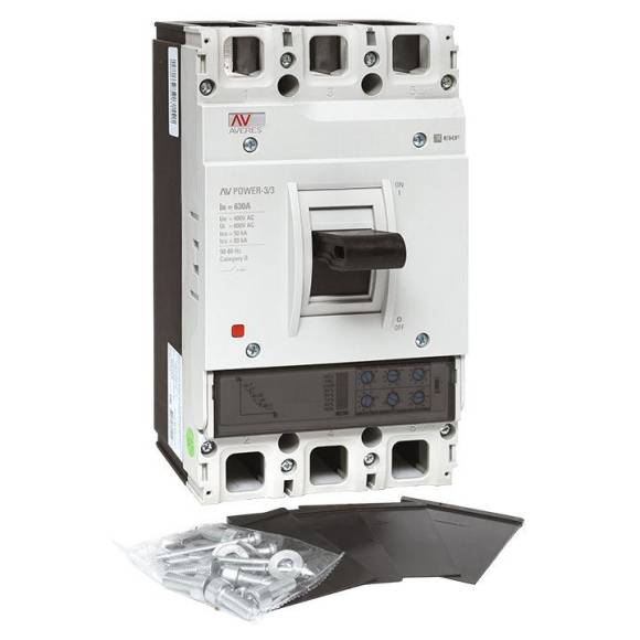 Выключатель автоматический 3п 630А 50кА AV POWER-3/3 ETU2.0 AVERES EKF mccb-33-630-2.0-av Выключатель автоматический 3п 630А 50кА AV POWER-3/3 ETU2.0 AVERES EKF mccb-33-630-2.0-av