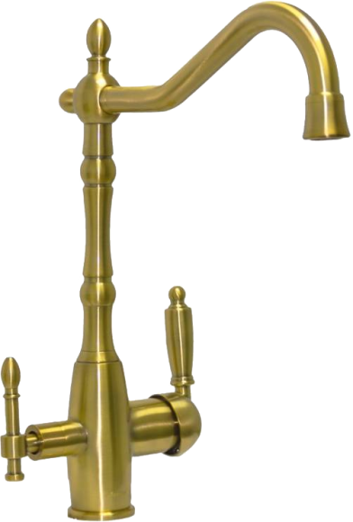 Смеситель для кухни Seaman Barcelone SSL-5387 gold  satin