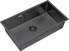 Мойка кухонная S.K.Sanitary SKS 7444 GRAFIT с сифоном