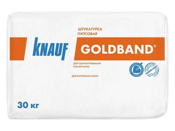 Штукатурка гипсовая KNAUF - Гольдбанд(30кг)