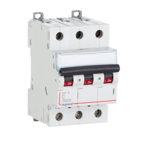 Выключатель автоматический модульный 3п C 32А 6кА DX3-E 6000 3мод. 230/400В Leg 407294 Выключатель автоматический модульный 3п C 32А 6кА DX3-E 6000 3мод. 230/400В Leg 407294