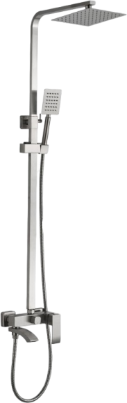 Душевая стойка Haiba HB24815 сталь