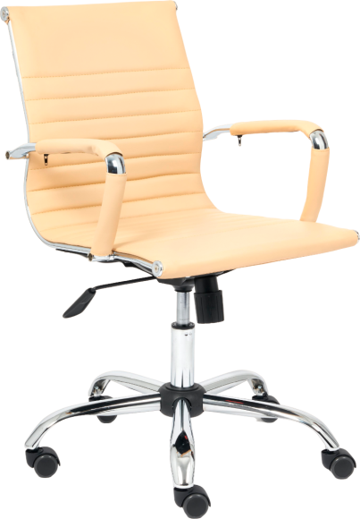 Компьютерное кресло TetChair Urban-low, искусственная кожа бежевая 36-34