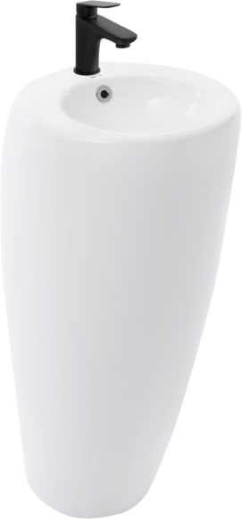 Раковина Weltwasser WW Leerbach 3838 GL-WT белая глянцевая