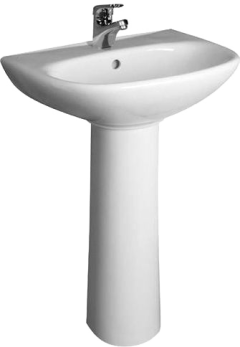 Раковина Jika Zeta 55 1039.1 с пьедесталом