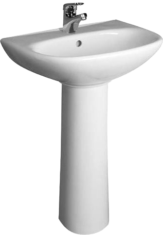 Раковина Jika Zeta 55 1039.1 с пьедесталом
