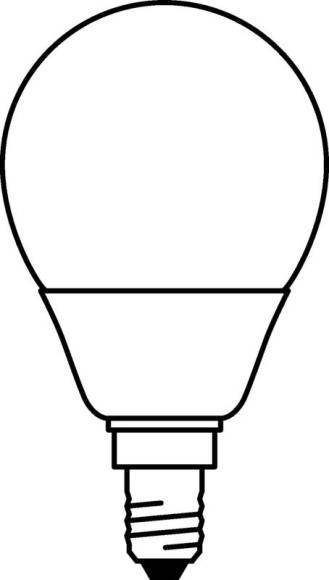 Лампа светодиодная LED Value LVCLP60 7SW/865 7Вт шар матовая E14 230В 10х1 RU OSRAM 4058075579682