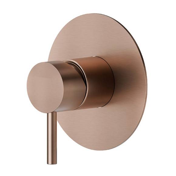 Встраиваемый смеситель для душа и ванны Newform X-Steel 316 69675EX.59.067 copper bronze
