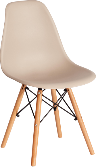 Комплект стульев TetChair Модерн Cindy beige, ножки бук, 4 шт