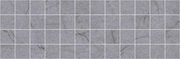 Мозаика Laparet Rock матовая 20х60 серая