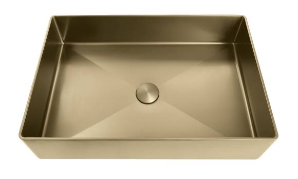 Накладная раковина AltroBagno Astro 001017 OrSp, матовое золото