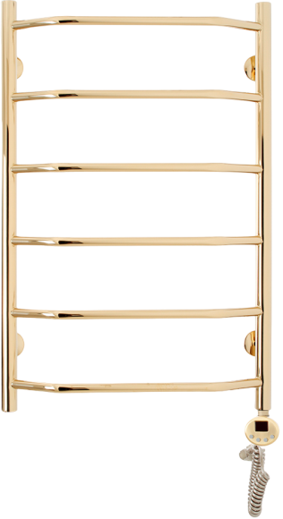 Полотенцесушитель электрический Domoterm Лаура П6 50x80, золото, R