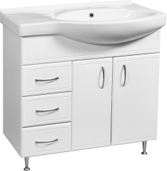 Тумба с раковиной Stella Polar Концепт, 80 L