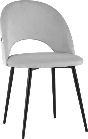 Стул Stool Group Меган велюр светло-серый