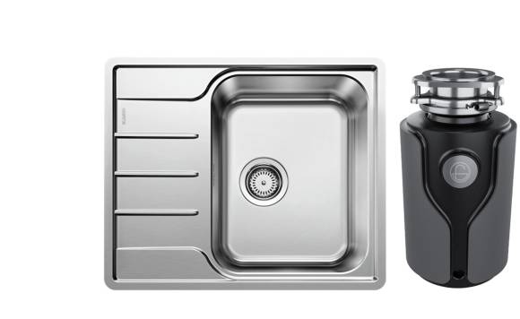 Комплект Мойка Blanco Lemis 45 S-IF Mini 525115 + Измельчитель KUCHENSTERN Muhle 353MU35