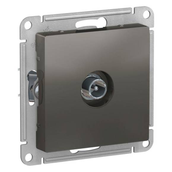 Розетка телевизионная оконечная TV AtlasDesign 1дБ механизм сталь SE ATN000991 Розетка телевизионная оконечная TV AtlasDesign 1дБ механизм сталь SE ATN000991