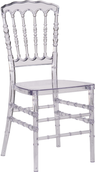 Стул Woodville Chiavari 1 clear white