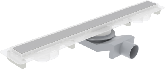 Душевой трап (лоток) Plumberia Selection PSM Modular 120 см, нержавеющая сталь матовая