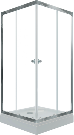 Душевой уголок Triton Вента Хром Щ0000057861 80х80 см Душевой уголок Triton Вента Хром Щ0000057861 80х80 см