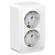 Розетка 2-м ОП Blanca 16А IP20 250В с заземл. без защ. шторок бел. SE BLNRA010201 Розетка 2-м ОП Blanca 16А IP20 250В с заземл. без защ. шторок бел. SE BLNRA010201