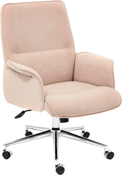 Компьютерное кресло TetChair York флок бежевый 7