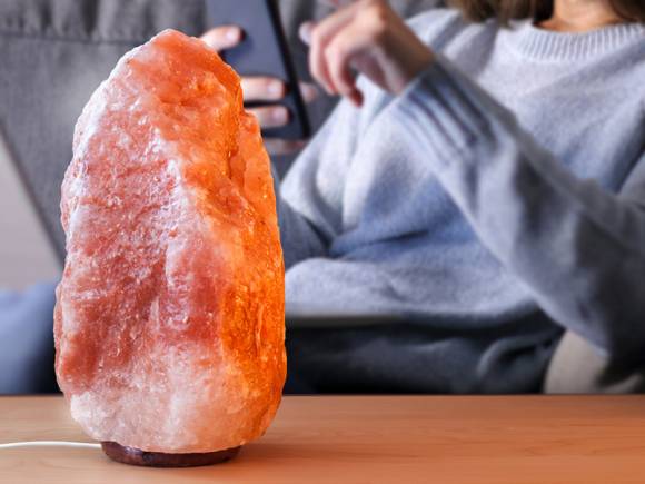 Соляная лампа Скала (1-2кг) диммер Saltway