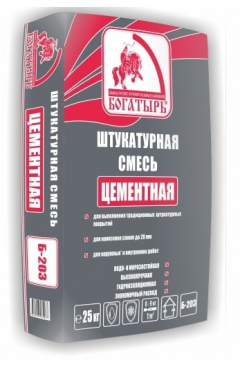 Штукатурка Цементная универсальная Б-215 25кг Штукатурка Цементная универсальная Б-215 25кг