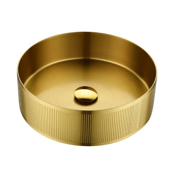 Накладная раковина AltroBagno Costoso 001005 OrSp, матовое золото
