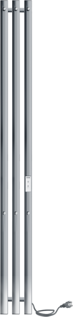 Полотенцесушитель электрический Indigo Style 3 PRO LSPRE120-13Rt полированный хром