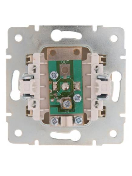 Розетка телевизионная оконечная TV СП Karina механизм крем. LEZARD 707-0388-130 Розетка телевизионная оконечная TV СП Karina механизм крем. LEZARD 707-0388-130