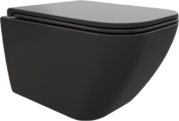 Унитаз подвесной Ceruttispa Mimi Aria MB CT8920 безободковый, с микролифтом