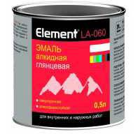 Элемент LA-060 Эмаль алкидная глянцевая 0,85л