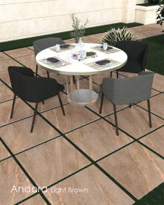 Керамогранит Andora Light Brown (20mm) 60x60