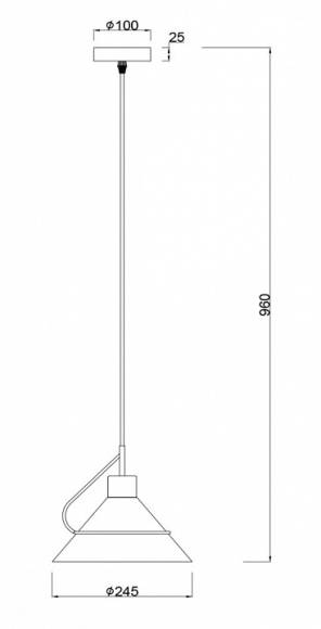 Подвесной светильник Freya Amis FR5025PL-01B Подвесной светильник Freya Amis FR5025PL-01B