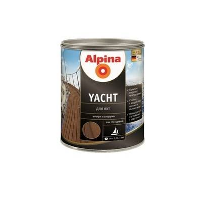 Лак Альпина Yacht 0.75л (Яхтный)
