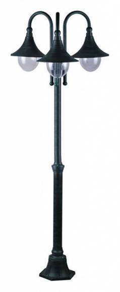 Фонарный столб Arte Lamp Malaga A1086PA-3BG