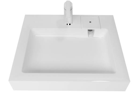 Раковина над стиральной машиной Stella Polar Солярис SP-00001232 60х55 см, белая