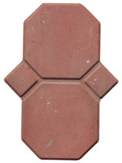 Тротуарная брусчатка СШ.8 (Сдвоенный шестигранник) 400*200*80