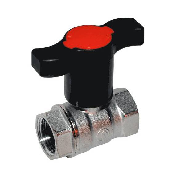 Шаровой кран Giacomini R251TH R251X055 1", вн-вн, T-рукоятка