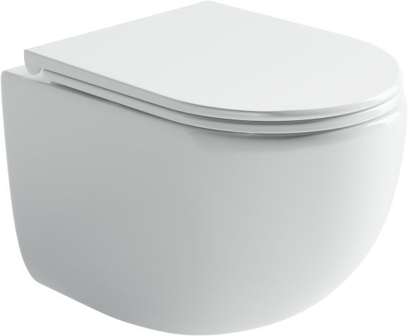 Унитаз подвесной Ceramicanova UP Rimless CN4007 белый