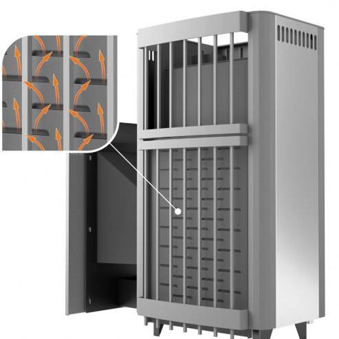 Дровяная печь Костер-Сетка 21