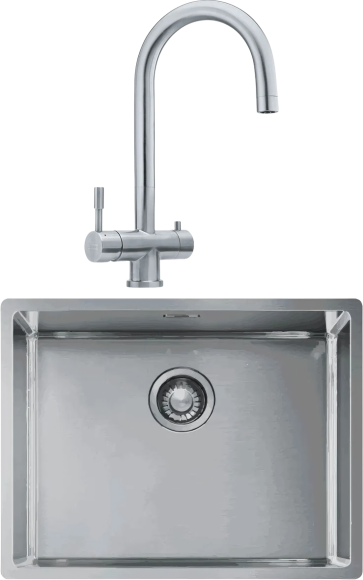 Комплект Мойка Franke Box BXX 210-54 нержавеющая сталь + Смеситель Eos Clear Water нержавеющая сталь