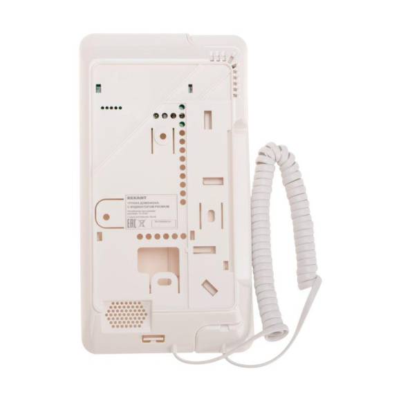 Трубка домофона с индикатором и отключением звука RX-346 Rexant Premium 45-0346 Трубка домофона с индикатором и отключением звука RX-346 Rexant Premium 45-0346