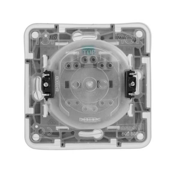Розетка 1-м СП Etika 16А IP44 250В 2P+E с заземл. защ. шторки с крышкой немецк. стандарт безвинтов. клеммы механизм бел. Leg 672232 Розетка 1-м СП Etika 16А IP44 250В 2P+E с заземл. защ. шторки с крышкой немецк. стандарт безвинтов. клеммы механизм бел. Leg 672232