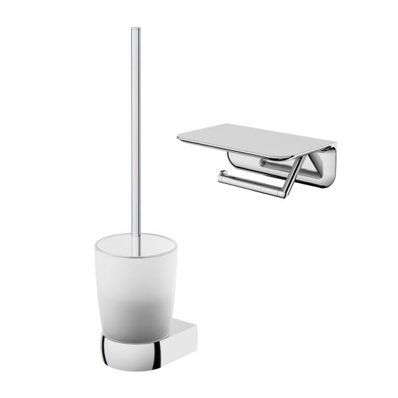 Набор Держатель Raiber Graceful RP-80003 хром + Ершик RP-80010 хром