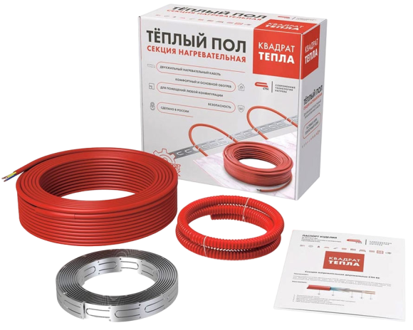 Теплый пол СТН Квадрат тепла КС-1350 75 м